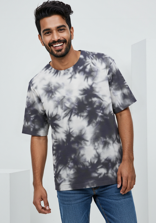 Cloudburst Tie-Dye Oversized Tee